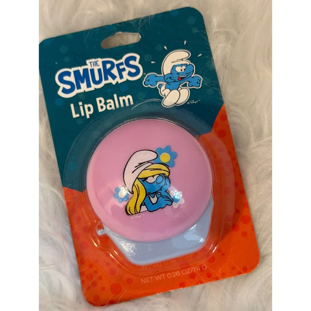 The Smurfs Smurfette Lip Balm Pink Flip Top Container 0.26oz Best Brands 2026
